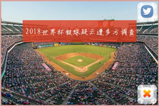 2018世界杯假球疑云遭多方调查