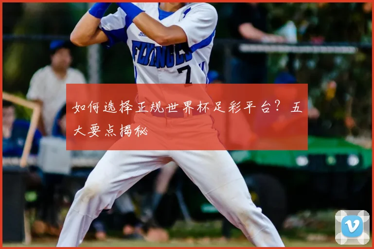 如何选择正规世界杯足彩平台？五大要点揭秘